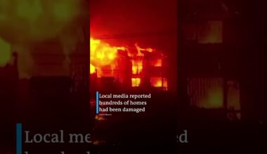 Wildfires in Chile burn out of control | DW News