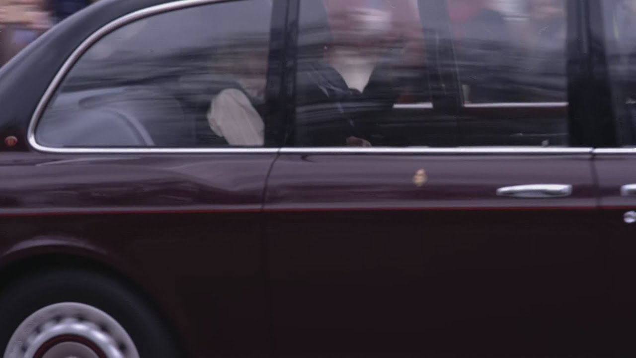 Charles and Camilla spotted in Buckingham Palace