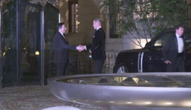 Prince William arrives at charity gala dinner