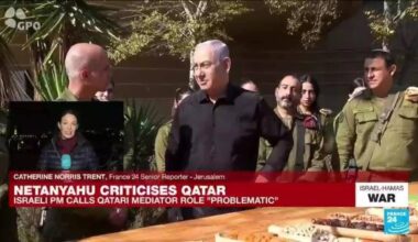 Gaza truce talks likely affected by Israel’s inflammatory remarks about Qatar • FRANCE 24