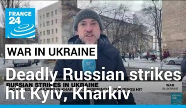 Deadly Russian missile strikes hit Ukraine's Kyiv and Kharkiv • FRANCE 24 English