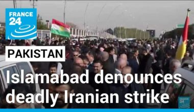Pakistan condemns Iran over air strikes that left two dead • FRANCE 24 English