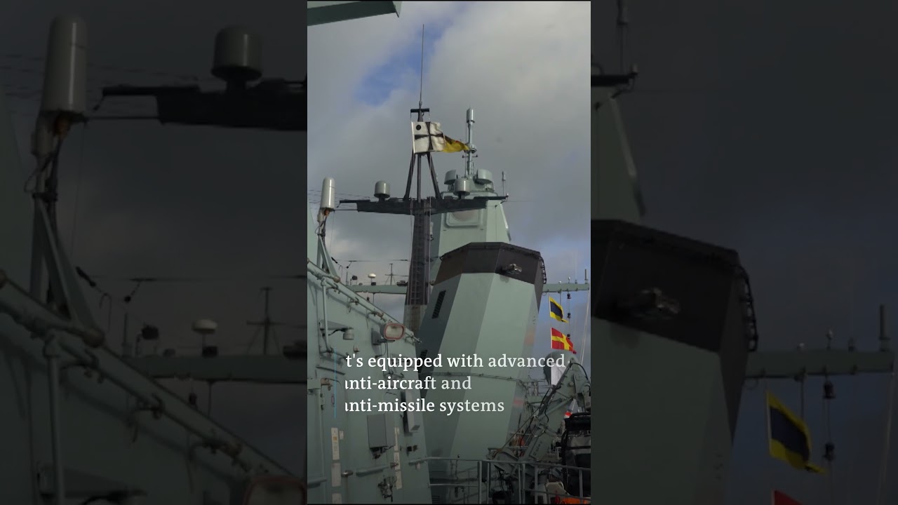 German frigate takes part in EU mission in the Red Sea | DW News