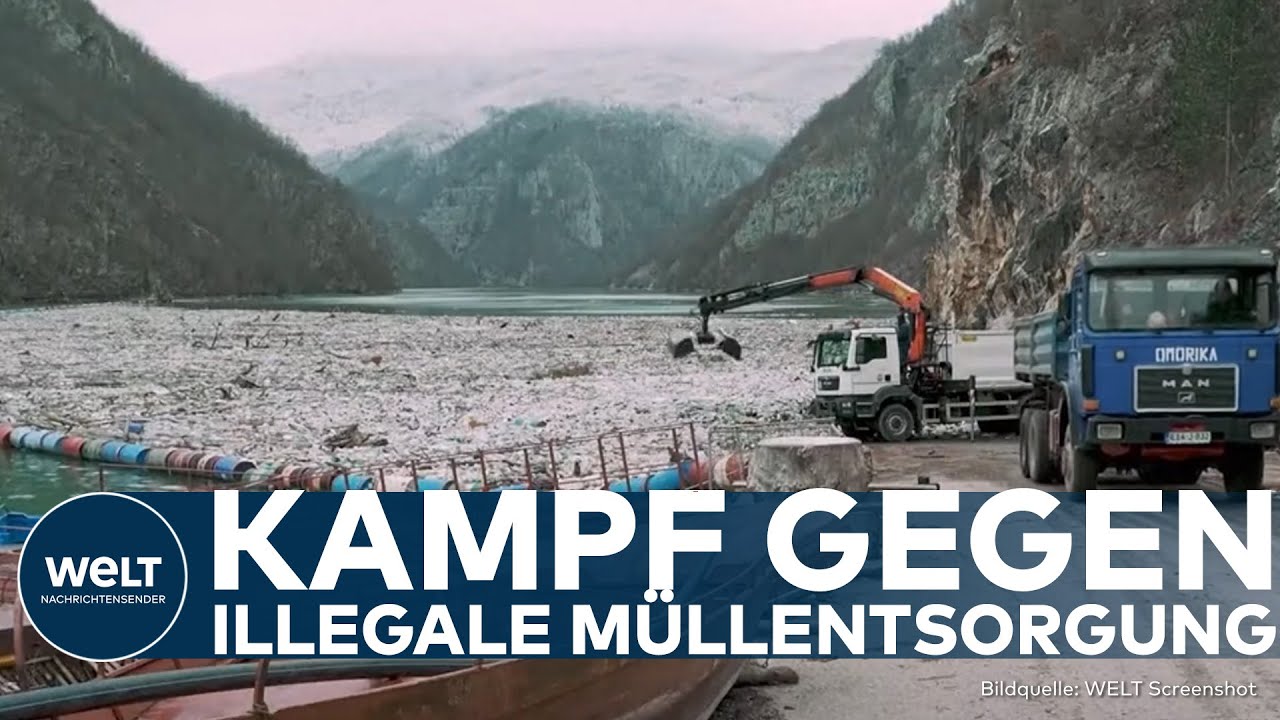 ERFOLG IM UMWELTSCHUTZ: Tonnen von Plastikmüll aus Fluss in Bosnien gefischt | Die gute Nachricht