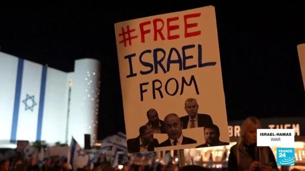 Israelis rally in Tel Aviv to demand return of hostages, protest against Netanyahu government