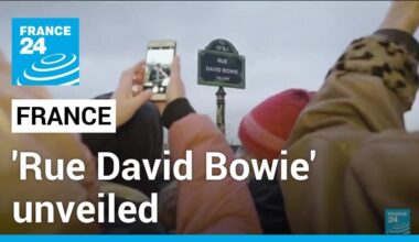Paris names street after David Bowie • FRANCE 24 English