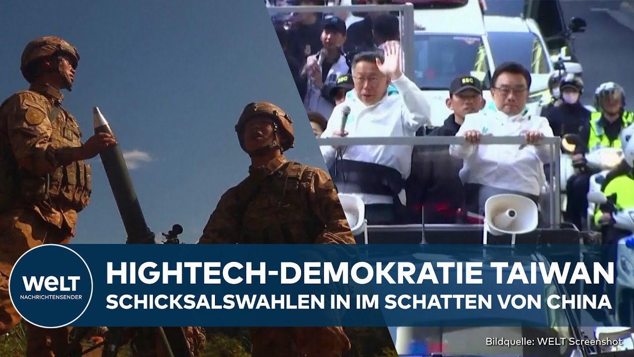 HIGHTECH-DEMOKRATIE TAIWAN: Schicksalswahlen in im Schatten von Chinas Invasionsgelüsten