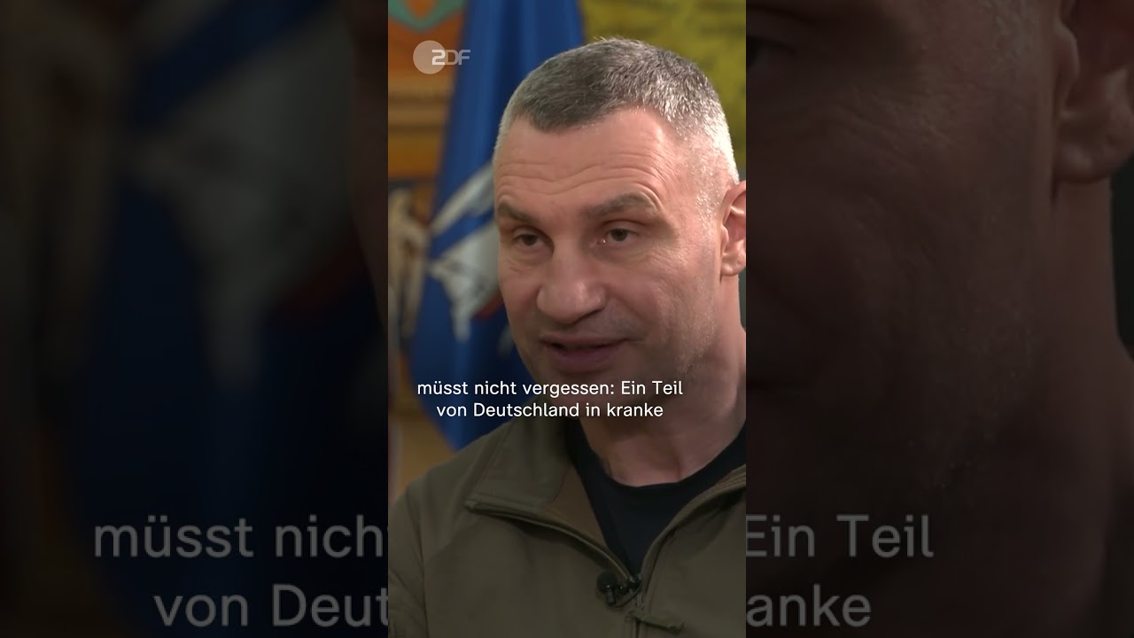 Klitschko warnt vor Putins Entschlossenheit | #short #shorts #ukraine