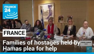 Families of French hostages held by Hamas plea for help ahead of tribute ceremony • FRANCE 24