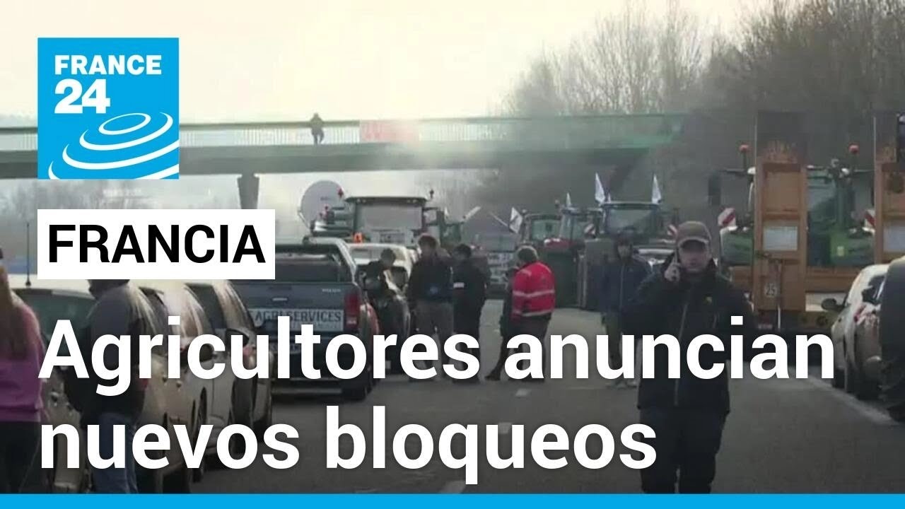 Francia: agricultores en huelga planean "asedio" y bloqueos en París