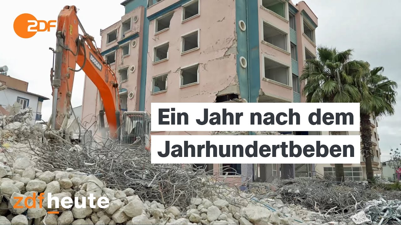 Türkei: Wut und Enttäuschung ein Jahr nach dem Erdbeben I auslandsjournal