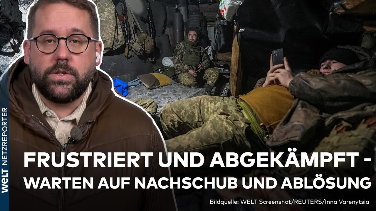 PUTINS KRIEG: Große Verunsicherung - Der Ukraine fehlen Munition und knallharte Kämpfer | WELT News