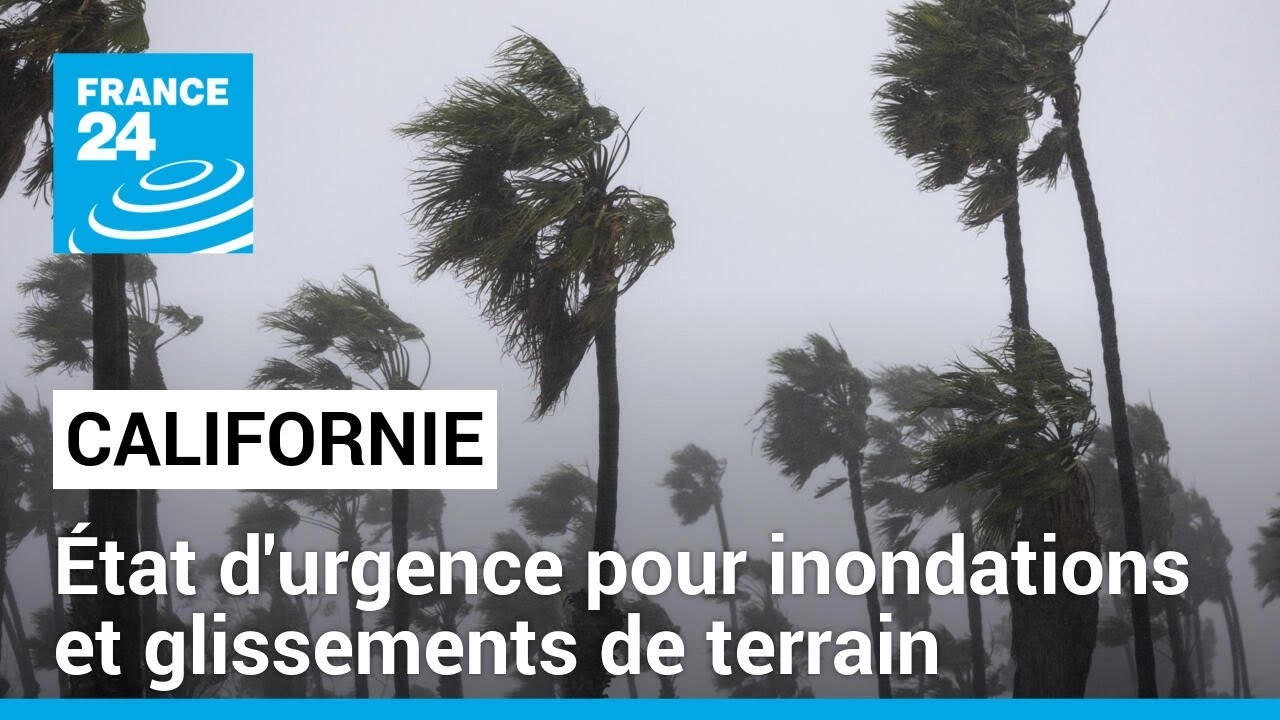 Inondations en Californie : "Il pleut depuis plus de 24 heures" • FRANCE 24