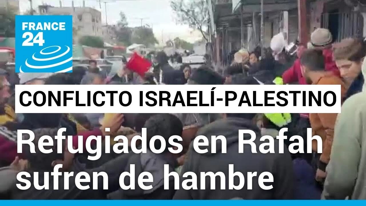 Gaza: refugiados en Rafah en grave situación de hambre por ataques israelíes y crisis de la UNRWA