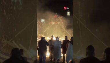 Vikings festival takes place in Scotland #shorts