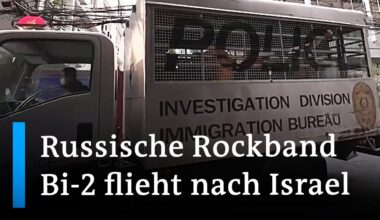 Russische Rockband Bi-2 flieht vor drohender Auslieferung aus Thailand nach Israel | DW Nachrichten