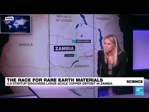 Rare earth metals: US startup discovers large-scale copper deposit in Zambia • FRANCE 24 English