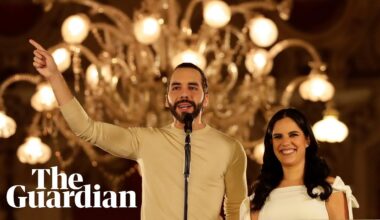 El Salvador re-elects Nayib Bukele as president in a landslide