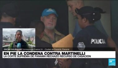 Informe desde Ciudad de Panamá: Corte Suprema deja en firme la condena contra Ricardo Martinelli