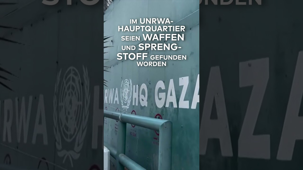 VERBORGENE TIEFEN: Israelisches Militär zeigt Hamas-Militärnetzwerk unter UNRWA-Hauptquartier
