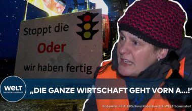 KOBLENZ: Aus Protest gegen die Ampel - Bauernproteste blockieren Lager von Discountern!