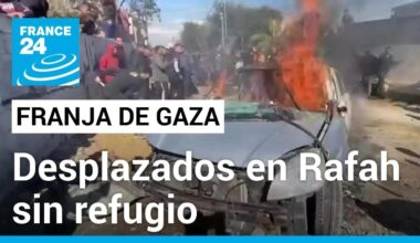 No queda lugar seguro en Gaza a medida que el fuego israelí avanza en la fronteriza Rafah