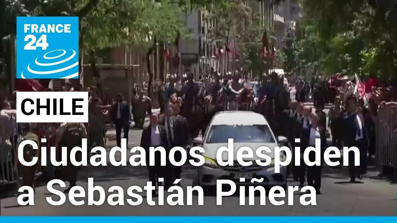 Chile dio el último adiós al expresidente Sebastián Piñera • FRANCE 24 Español
