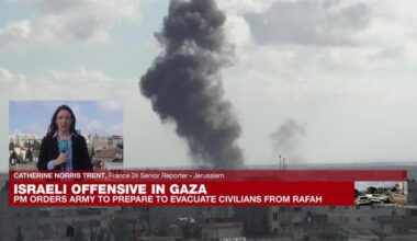 'Aid agencies have already said that the Rafah evacuation is impossible' • FRANCE 24 English