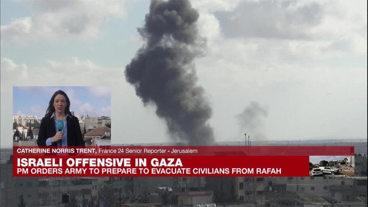 'Aid agencies have already said that the Rafah evacuation is impossible' • FRANCE 24 English