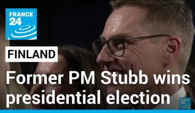 Former PM Stubb wins Finland presidential election • FRANCE 24 English