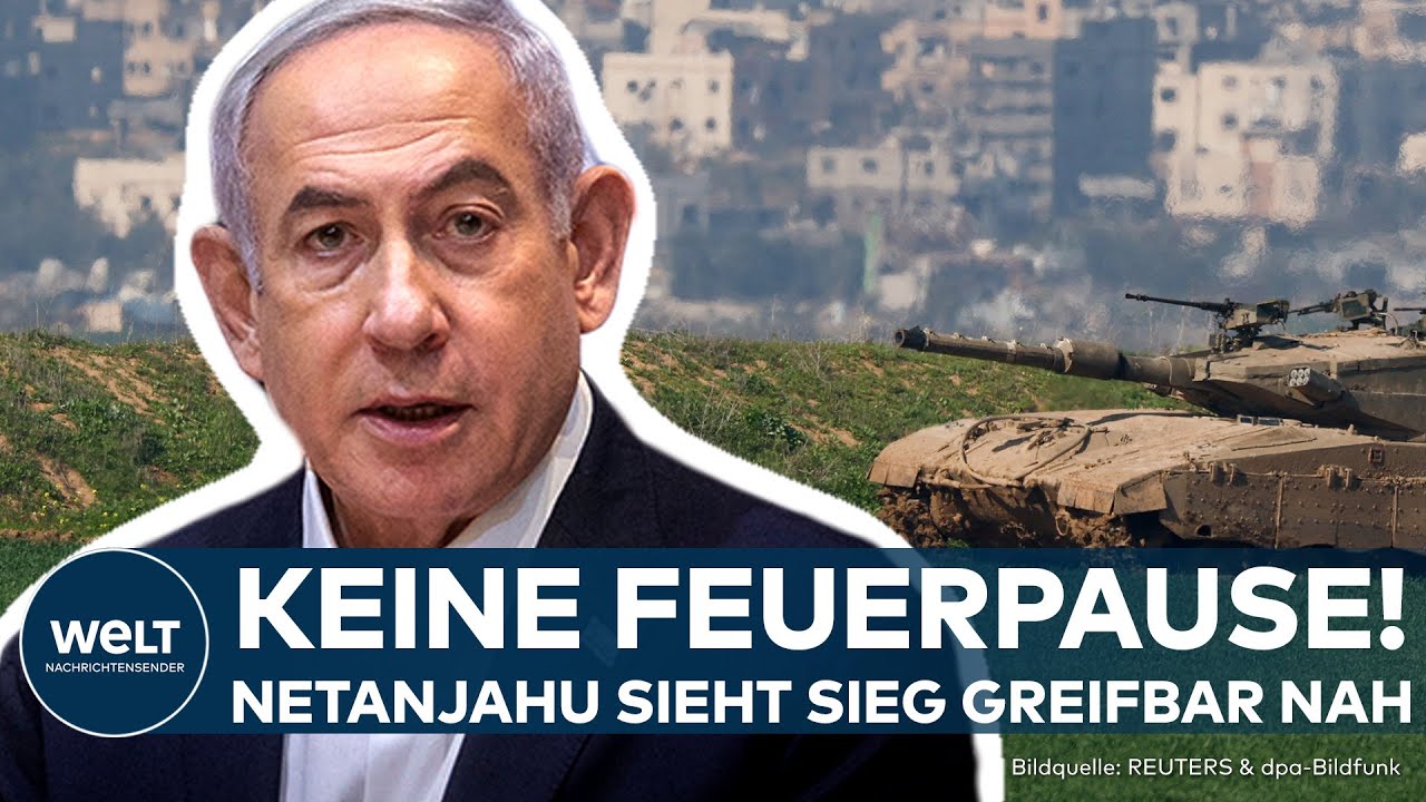 KRIEG IN NAHOST: Gaza-Bodenoffensive wird ausgeweitet - Netanjahu will Hamas komplett zerschlagen