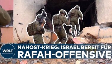 KRIEG IN NAHOST: Rafah-Offensive soll unmittelbar bevorstehen - Israel plant Flüchtlings-Zeltstädte