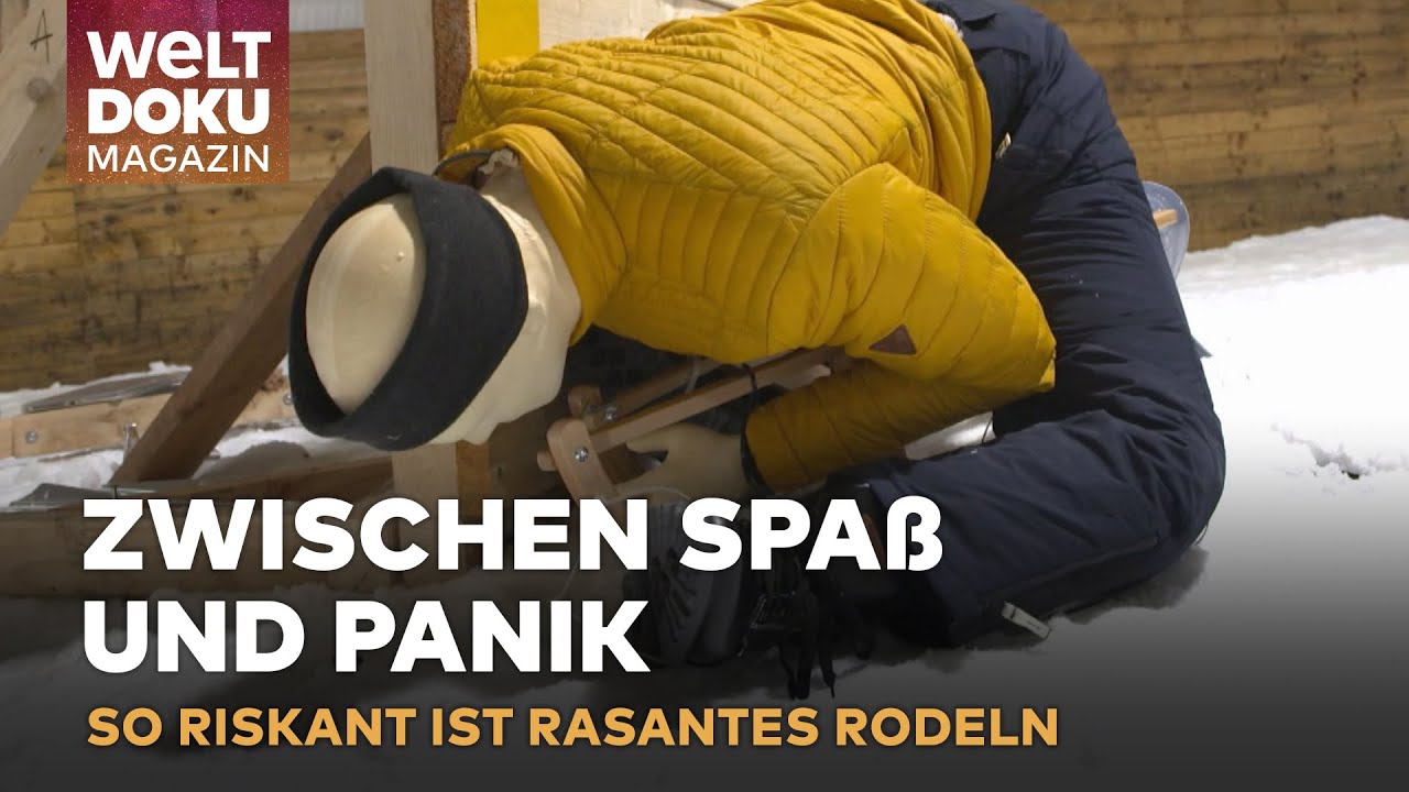 RISIKO RODELN: ADAC-Crashtest zeigt schockierende Risiken beim Schlittenfahren! | MAGAZIN