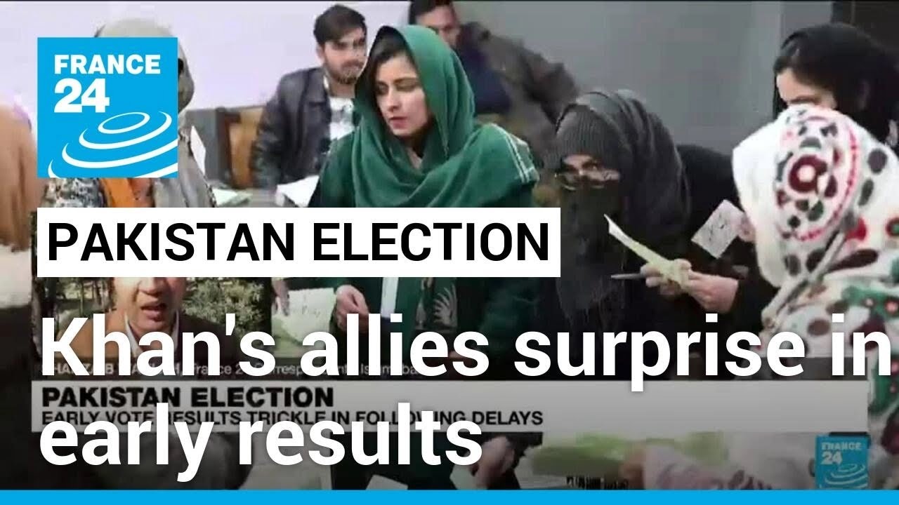 Jailed Khan's allies in running as delayed Pakistan election results emerge • FRANCE 24 English