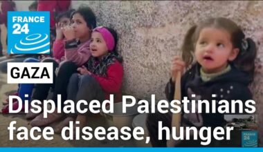 'We’re tired of this life': Displaced Palestinians in Gaza face disease and hunger • FRANCE 24