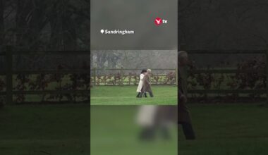 King Charles waves in first public outing since cancer diagnosis #shorts #news