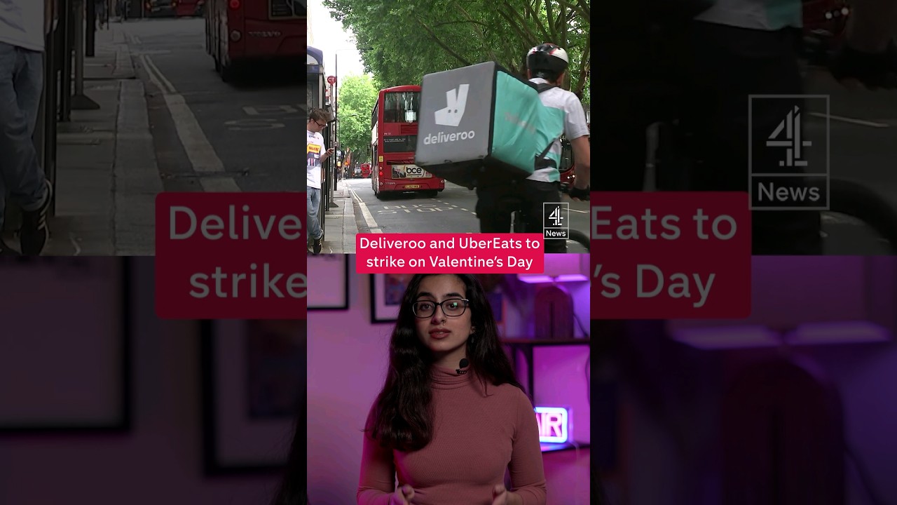 Delivery drivers to strike on Valentine’s Day