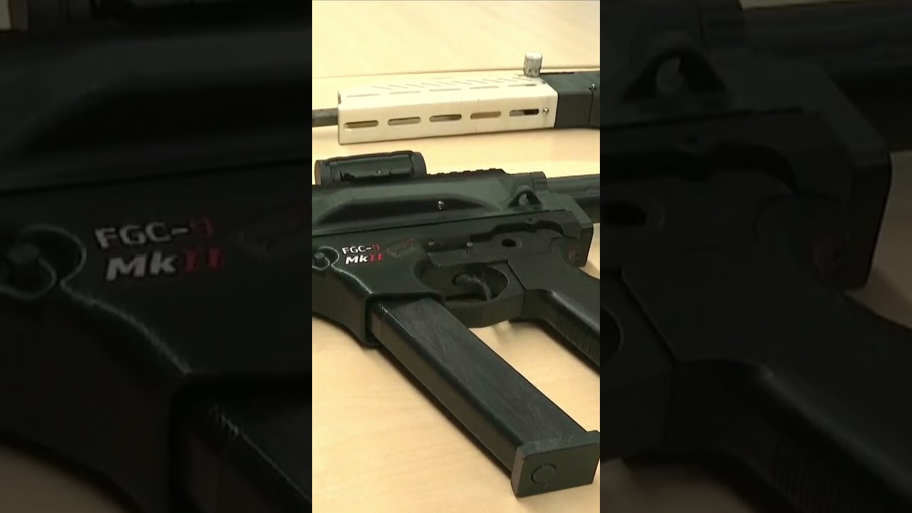 3D printed guns seized in France