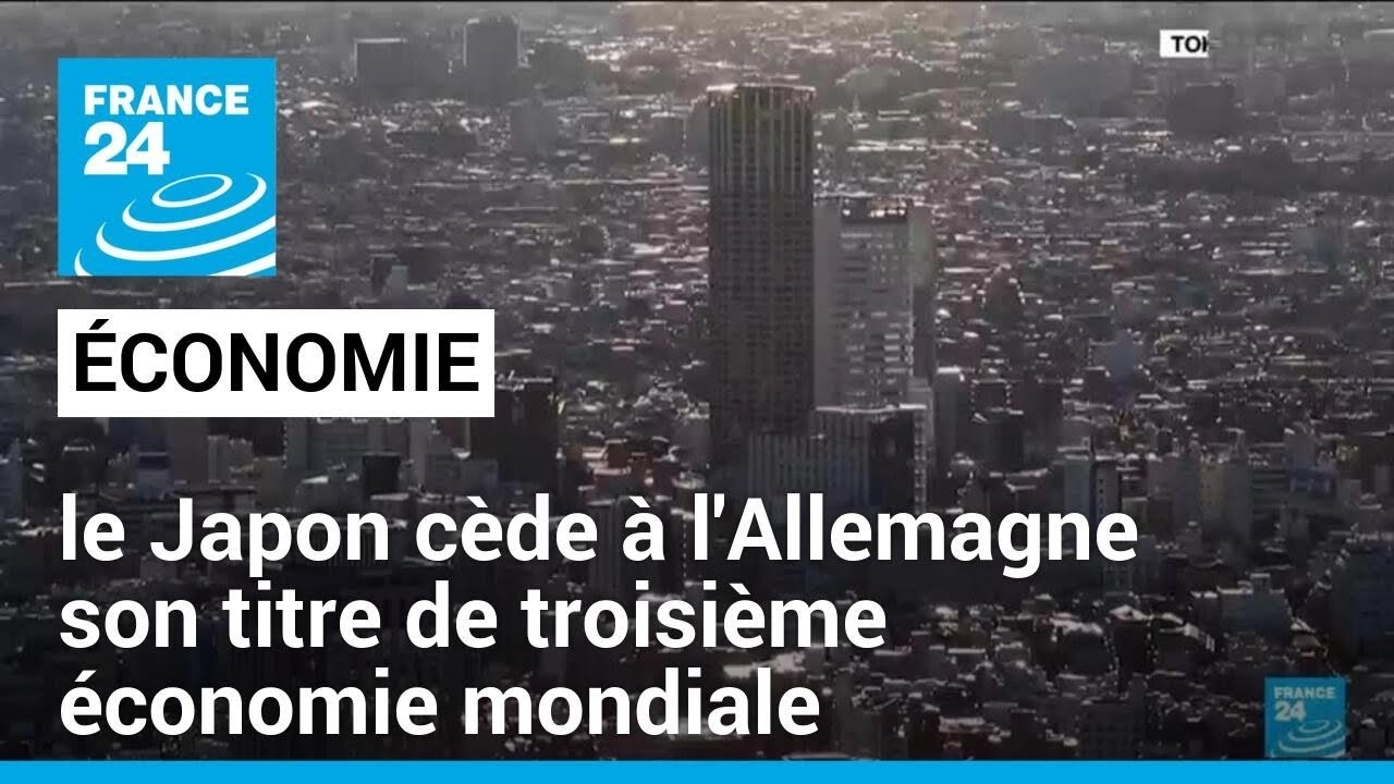 De nouveau en récession, le Japon cède à l'Allemagne son titre de troisième économie mondiale