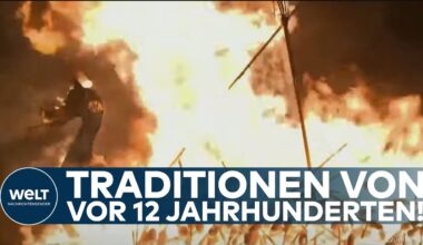 WIKINGERTRADITION LEBT: Up Helly Aa bringt Wikingerzeit auf die Shetland Inseln