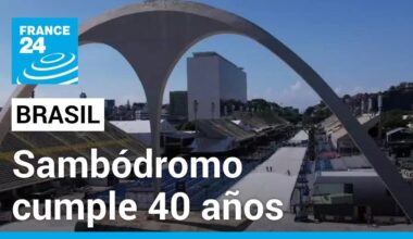Brasil: el emblemático Sambódromo de Río de Janeiro cumple 40 años • FRANCE 24 Español