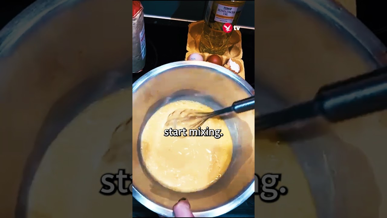 How to make the perfect pancake #shorts #food #pancake