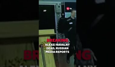 Breaking: Alexei Nalvany dead, Russia media reports #news #politics #shorts