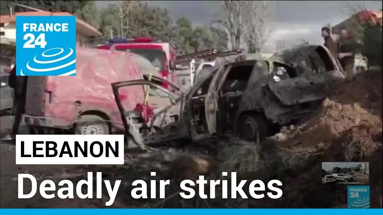 Israel confirms it targeted Hezbollah with air strikes following deadly rocket fire from Lebanon