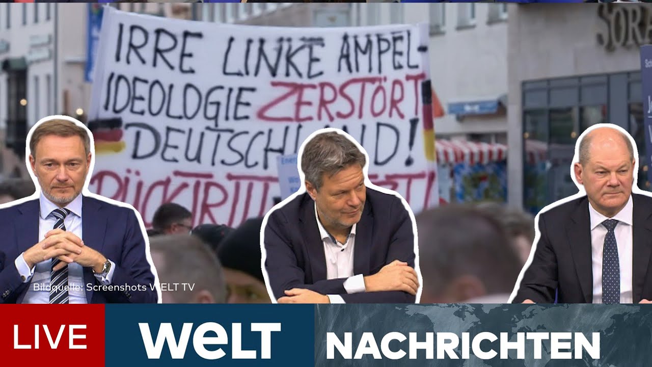 KRISE IN DEUTSCHLAND: "Fataler Fehler"! Zoff ums Wachstumschancengesetz geht weiter | WELT Stream
