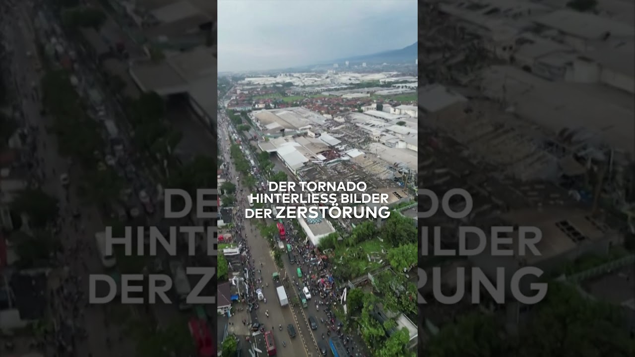 TORNADO-HORROR IN JAVA: Verwüstung und Schock in Indonesiens Gemeinden