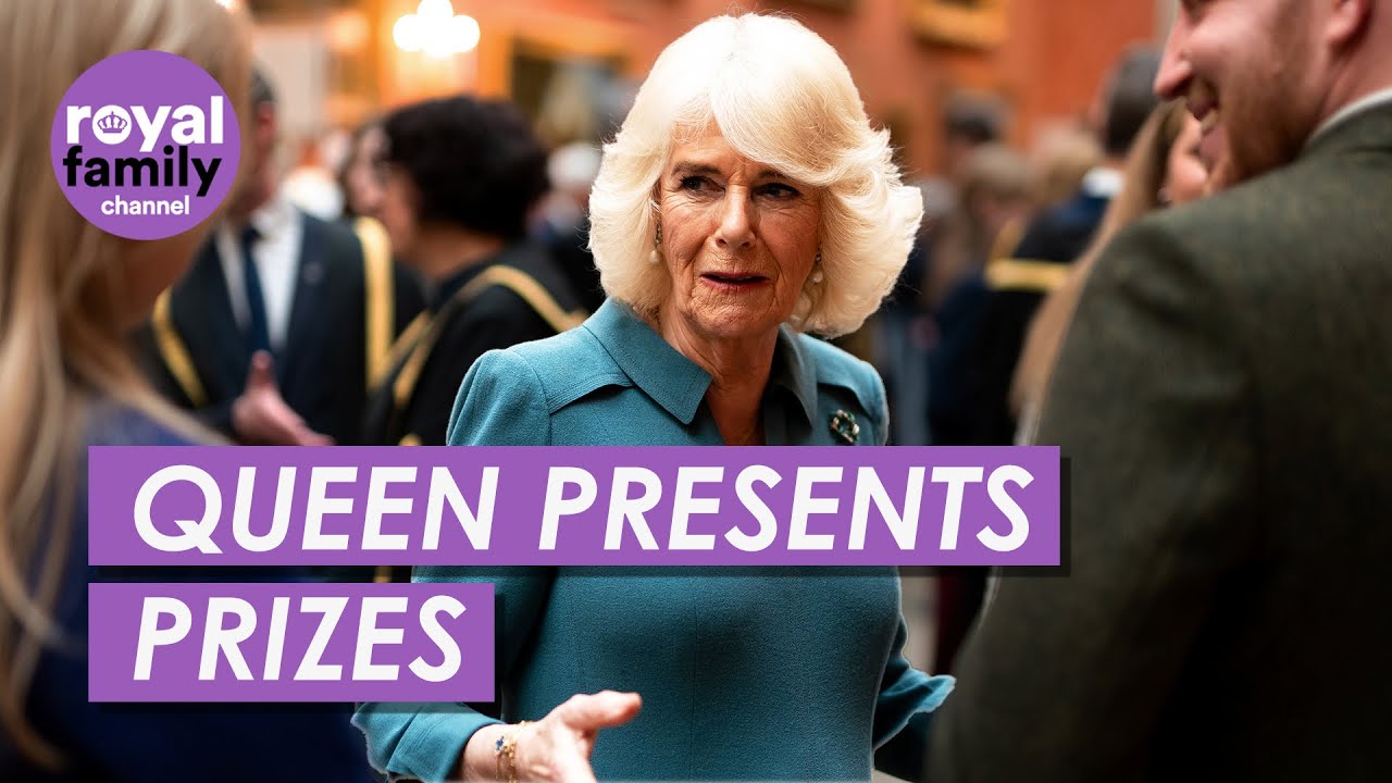 Queen Camilla Presents Lavish Anniversary Prizes For Higher Education