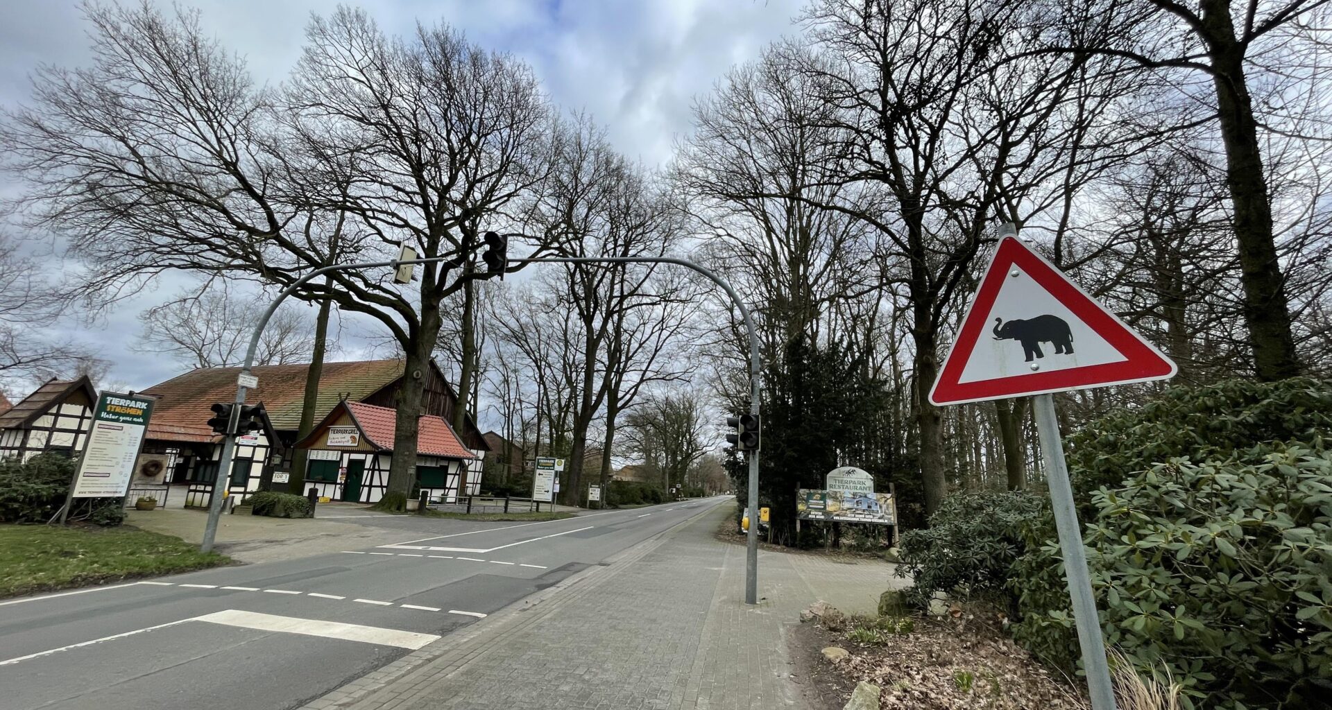 Das Schild war mir neu (in Deutschland)