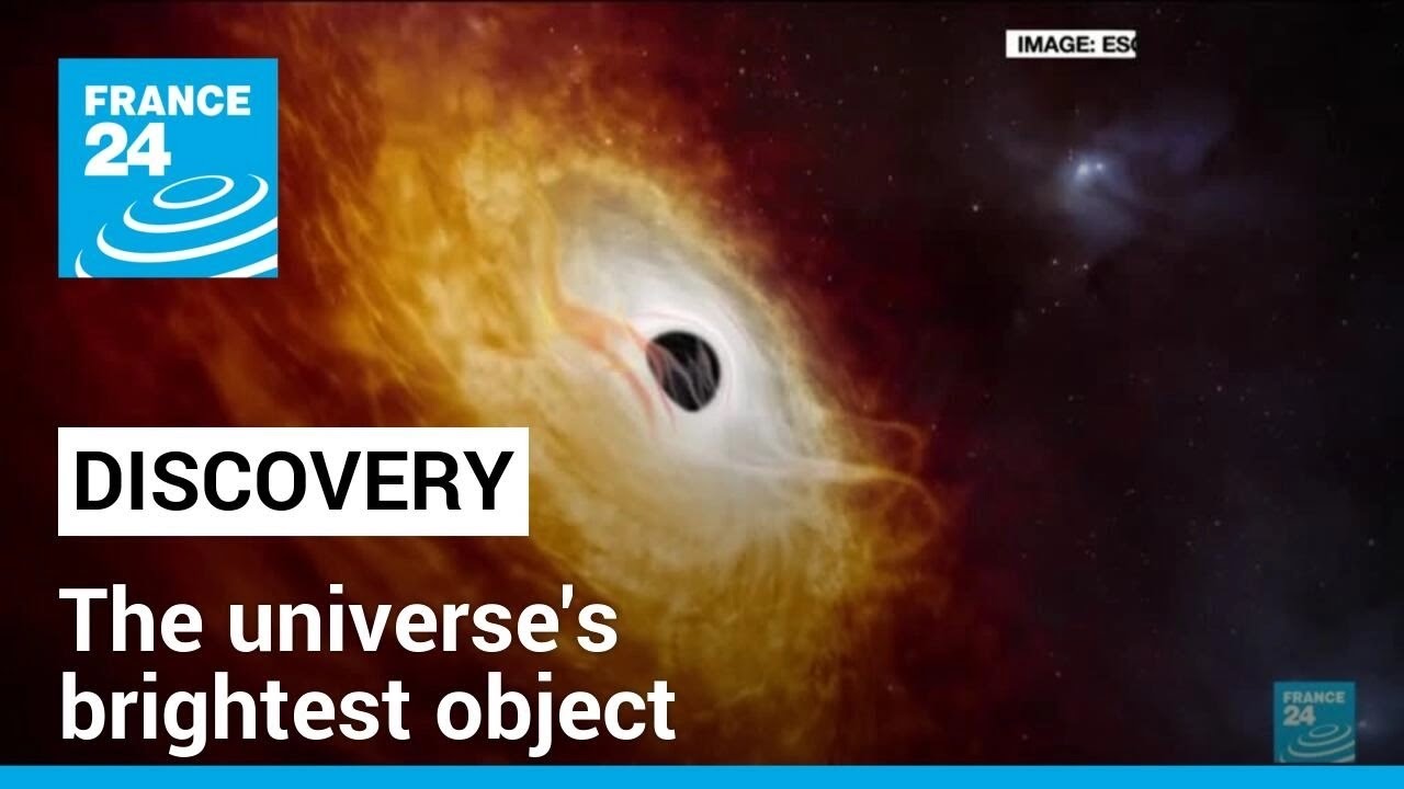 Astronomers find what may be the universe's brightest object with a black hole devouring a sun a day
