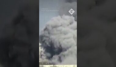 Israeli army release footage of airstrikes on Hezbollah command centres in southern Lebanon
